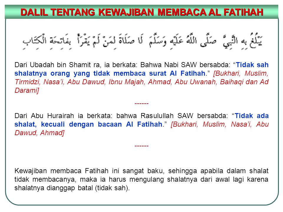 Detail Membaca Surat Al Fatihah Nomer 8