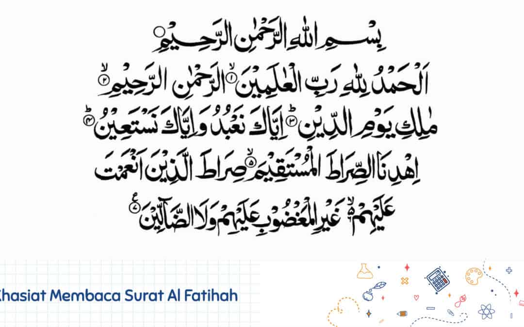 Membaca Surat Al Fatihah Termasuk - KibrisPDR