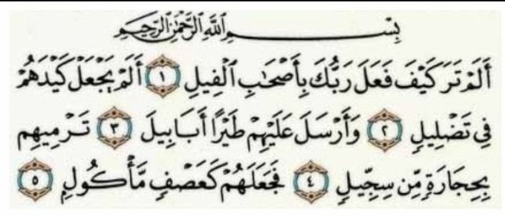 Detail Membaca Surat Al Fiil Nomer 22