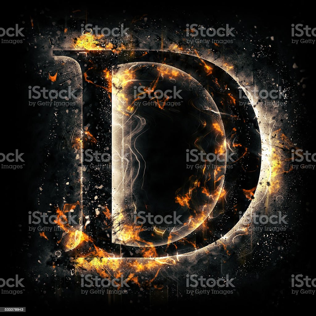 Detail Pics Of Letter D Nomer 11