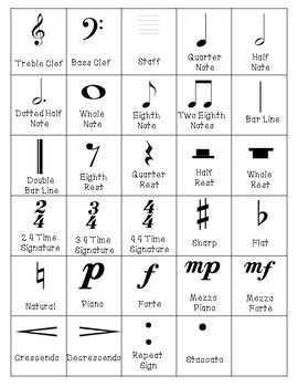 Detail Pics Of Music Symbols Nomer 15