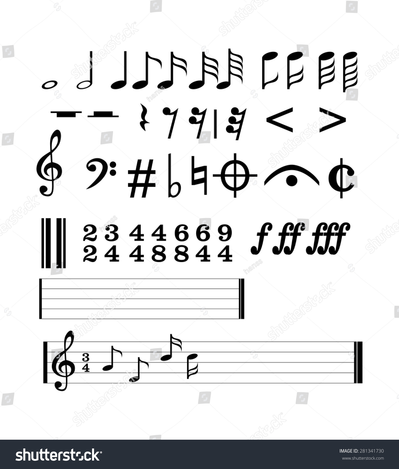 Detail Pics Of Music Symbols Nomer 44