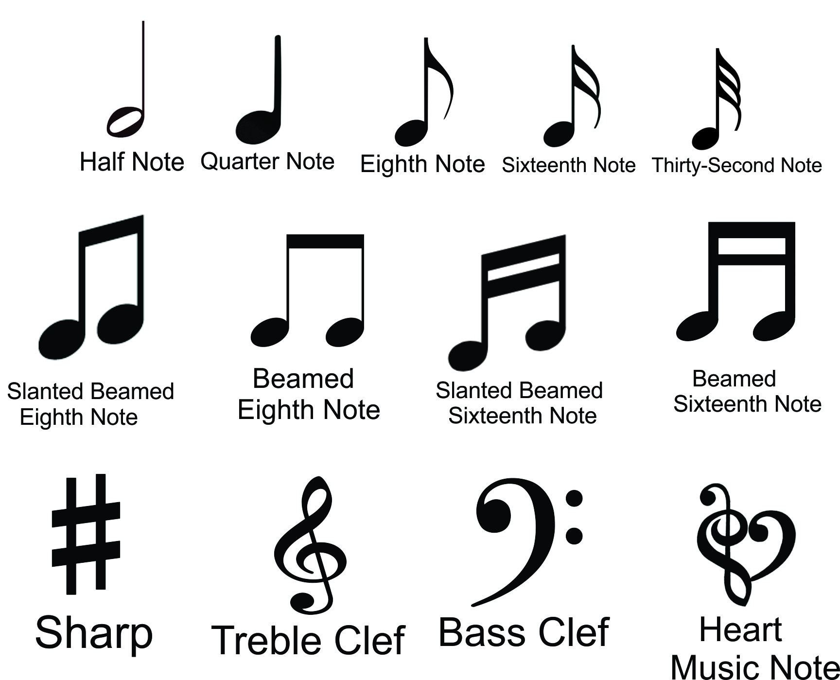 Detail Pics Of Musical Notes Nomer 16
