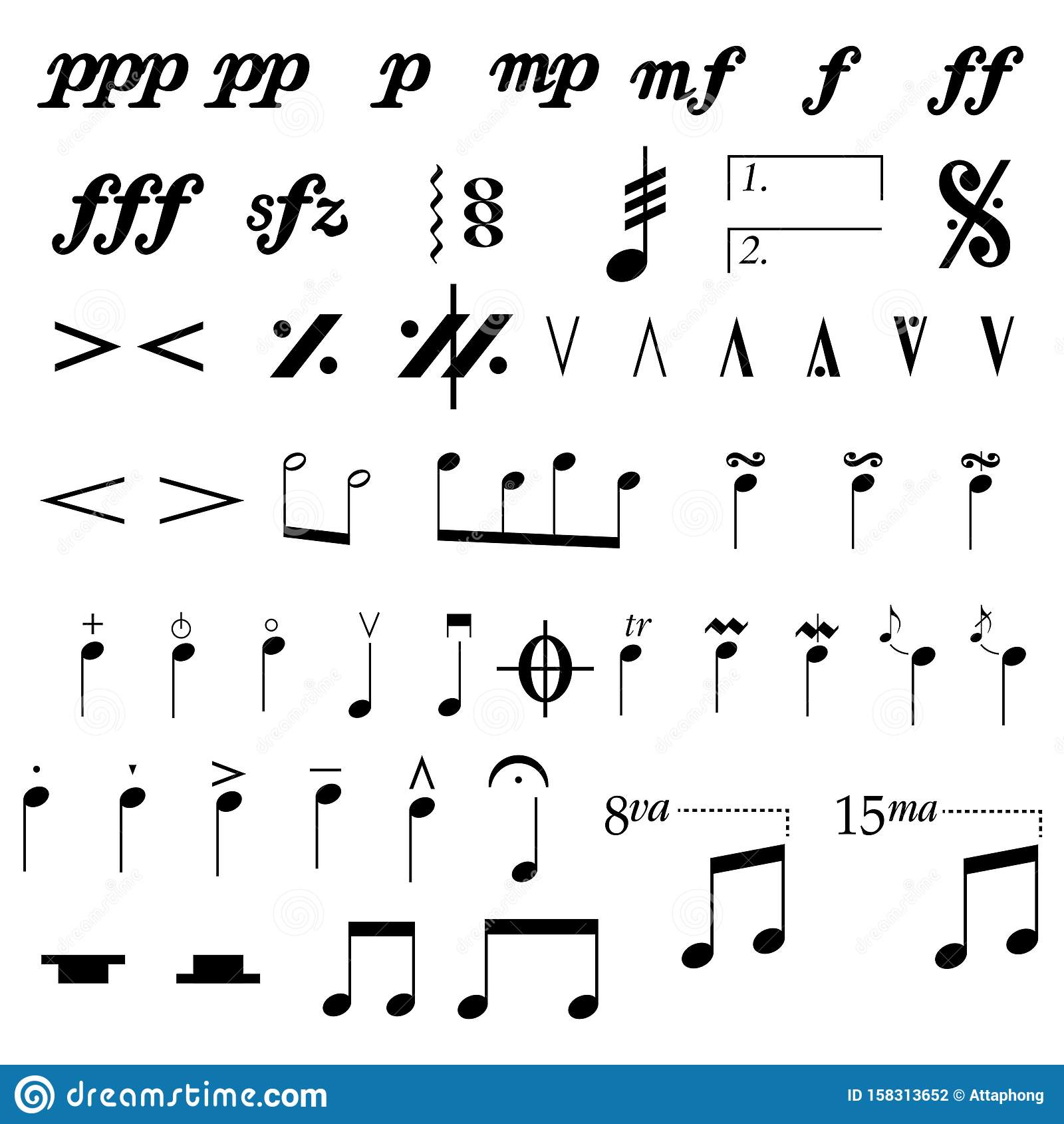 Detail Pics Of Musical Symbols Nomer 28