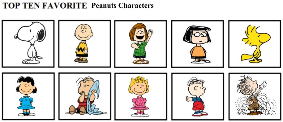 Detail Pics Of Peanuts Characters Nomer 25