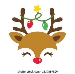 Detail Pics Of Reindeer In Christmas Nomer 4