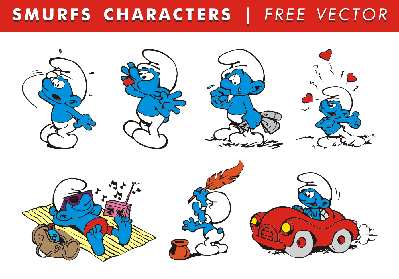 Detail Pics Of Smurfs Characters Nomer 35