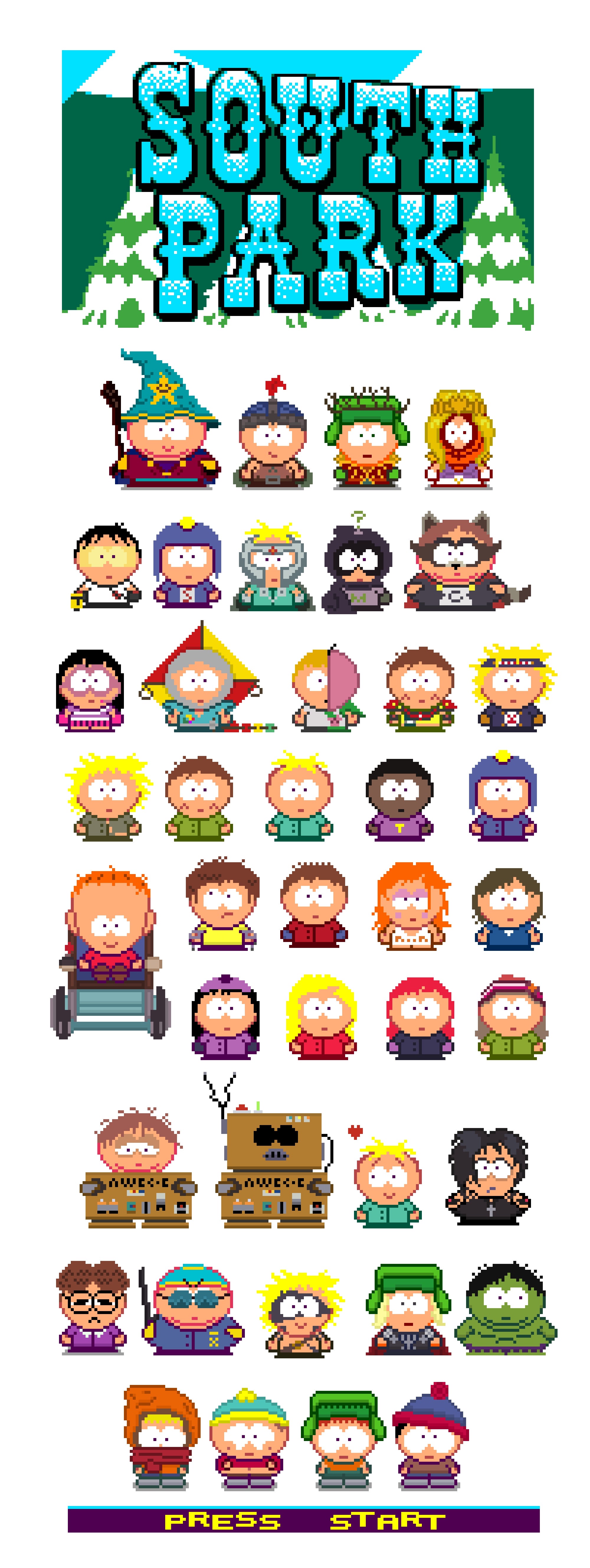 Detail Pics Of South Park Characters Nomer 36