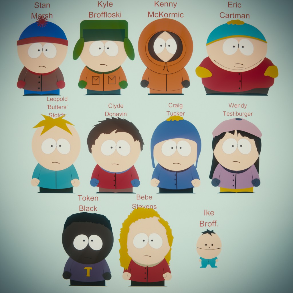 Detail Pics Of South Park Characters Nomer 7