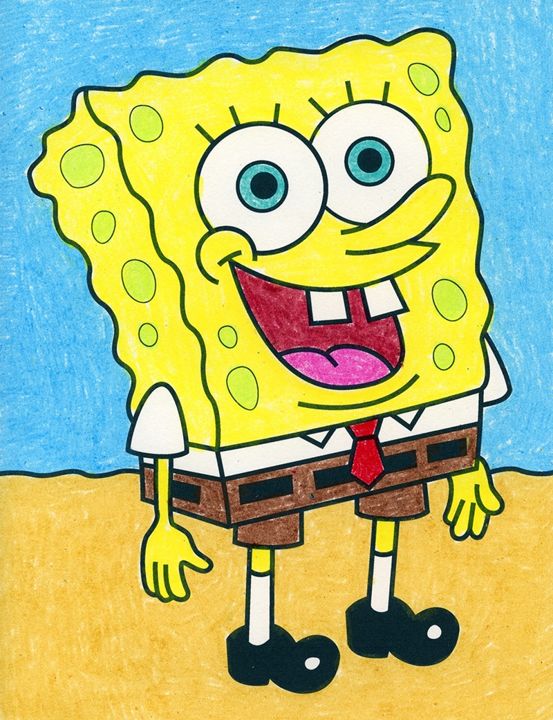 Detail Pics Of Sponge Bob Square Pants Nomer 14