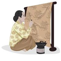 Detail Membatik Vector Nomer 4