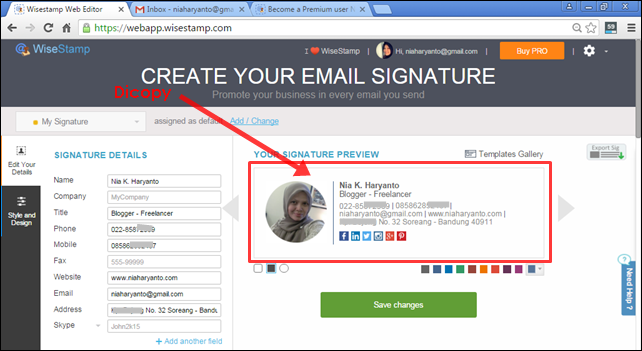 Detail Memberi Gambar Pada Signature Email Nomer 24