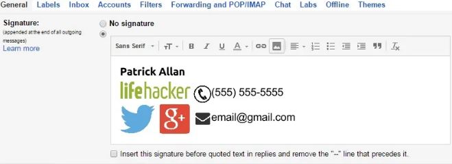 Detail Memberi Gambar Pada Signature Email Nomer 25