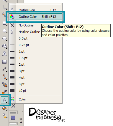 Detail Memberi Outline Pada Gambar Corel Nomer 30