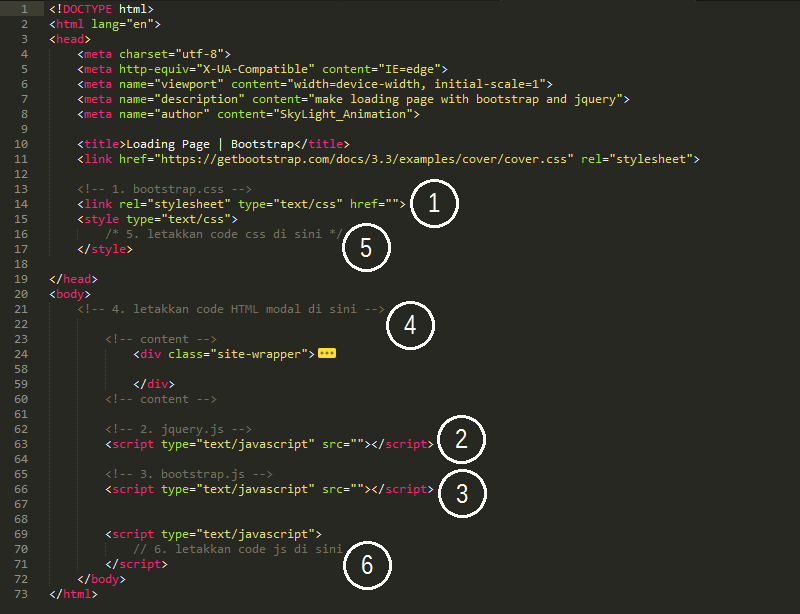 Detail Membuat Animasi Loading Dengan Bootstrap Nomer 37