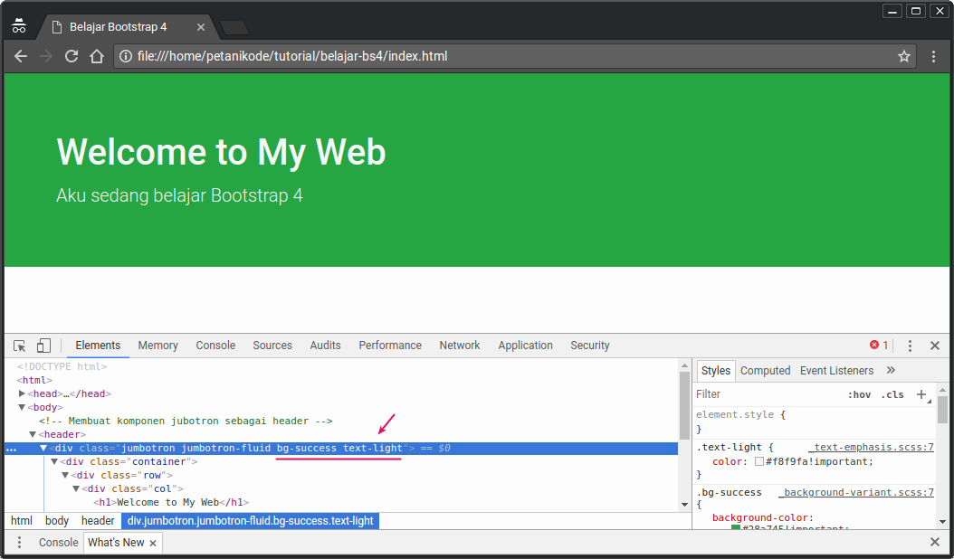 Detail Membuat Background Di Bootstrap Nomer 30