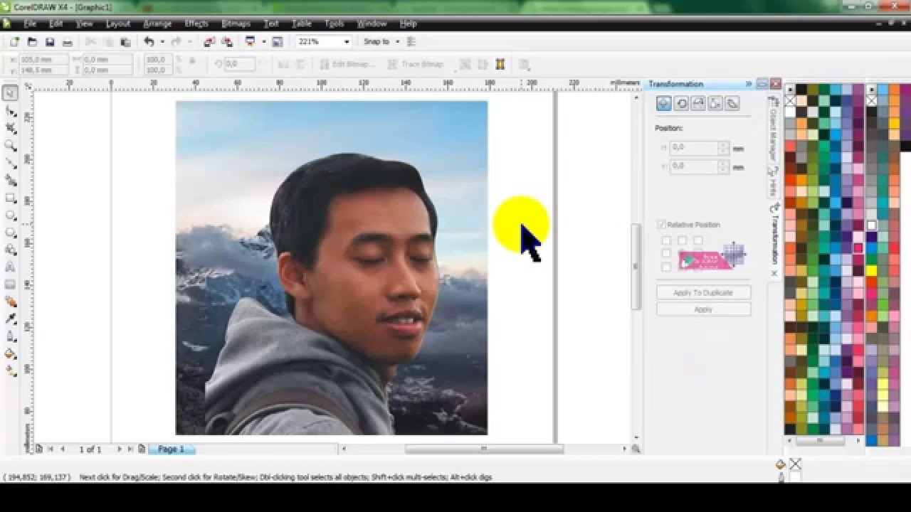 Detail Membuat Background Di Coreldraw Nomer 19
