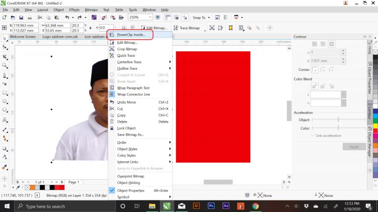 Detail Membuat Background Di Coreldraw Nomer 22