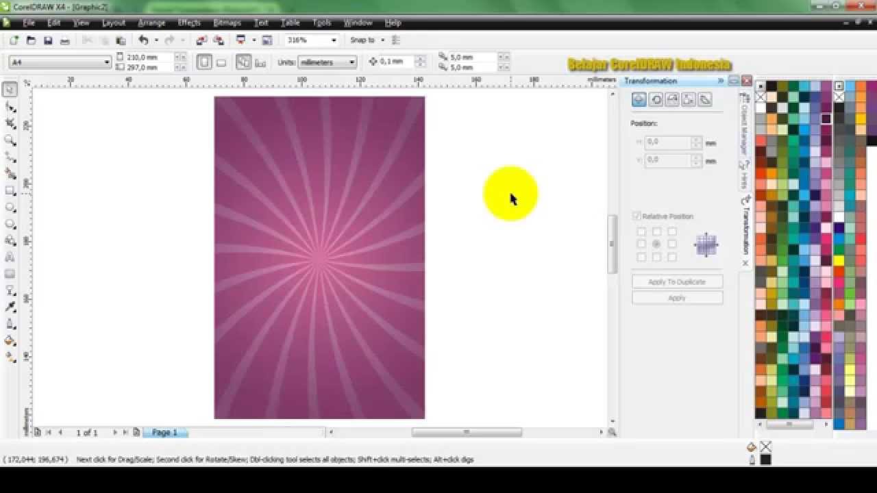 Detail Membuat Background Di Coreldraw Nomer 5