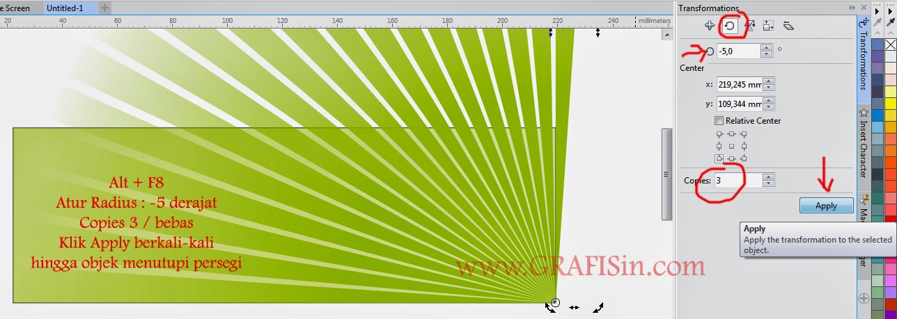 Detail Membuat Background Menarik Dengan Coreldraw Nomer 24