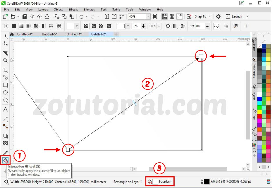 Detail Membuat Background Menarik Dengan Coreldraw Nomer 41