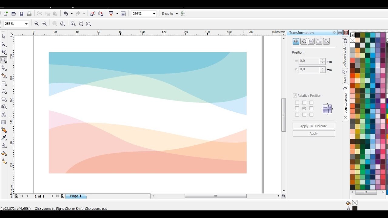 Detail Membuat Background Menarik Dengan Coreldraw Nomer 7