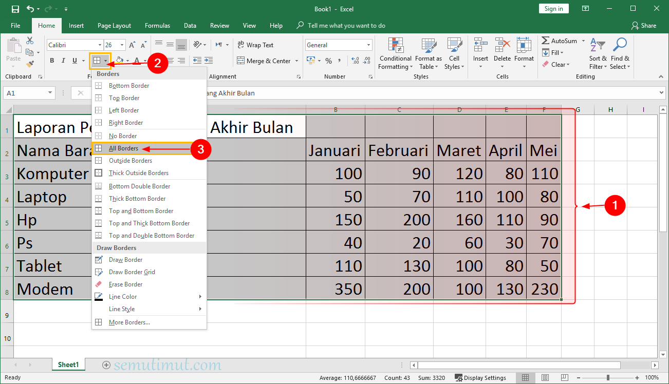 Detail Membuat Background Transparan Di Excel Nomer 47