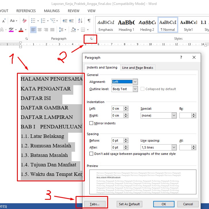 Detail Membuat Daftar Gambar Skripsi Nomer 38