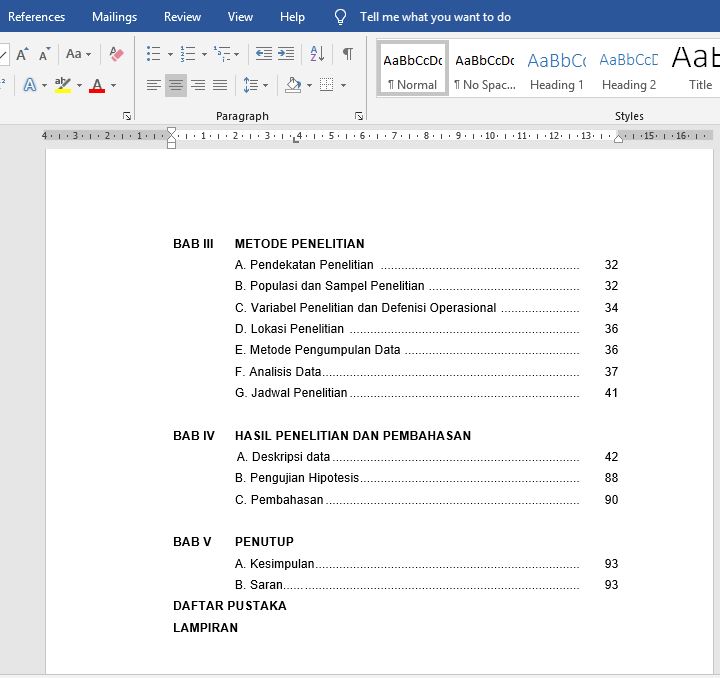 Detail Membuat Daftar Gambar Skripsi Nomer 43