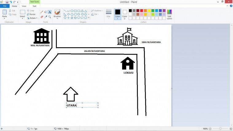 Detail Membuat Denah Lokasi Undangan Dengan Microsoft Word Nomer 24