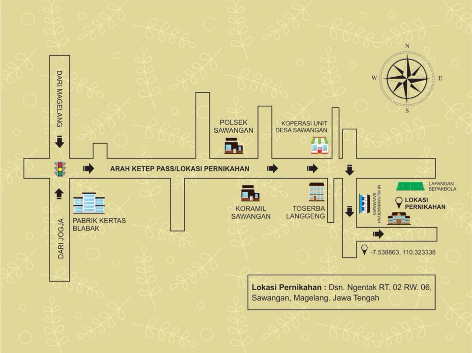 Detail Membuat Denah Lokasi Undangan Dengan Microsoft Word Nomer 32