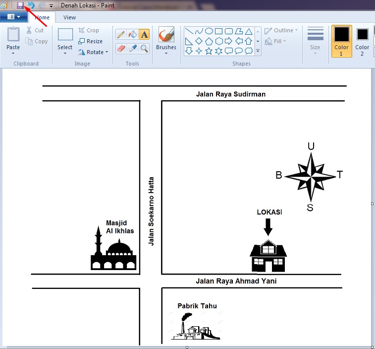 Detail Membuat Denah Undangan Nomer 4