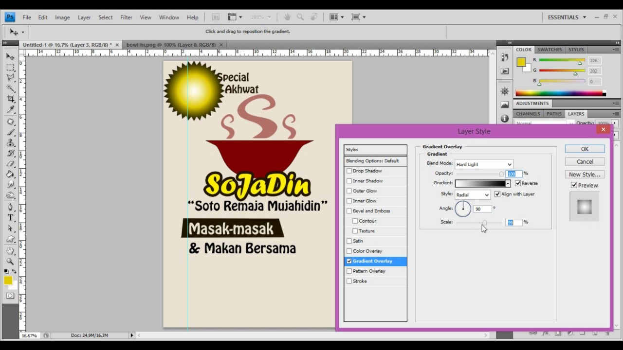 Membuat Desain Grafis Dengan Photoshop - KibrisPDR