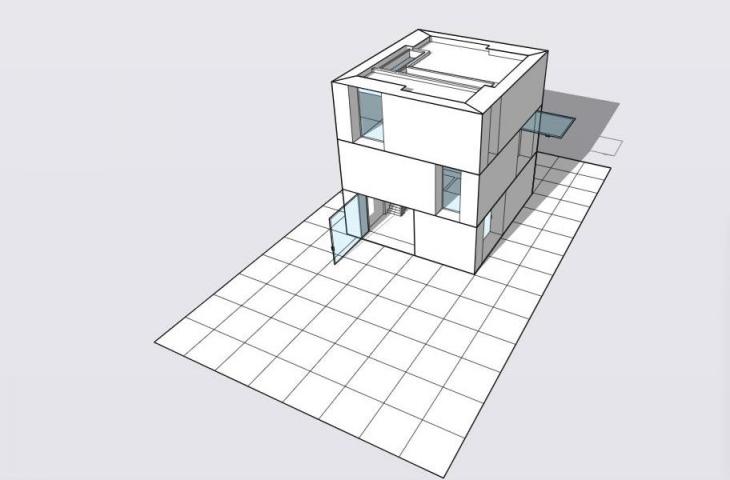 Detail Membuat Desain Rumah Dengan Sketchup Nomer 37