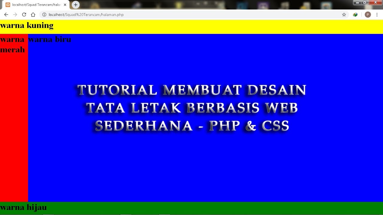 Detail Membuat Desain Web Sederhana Nomer 26