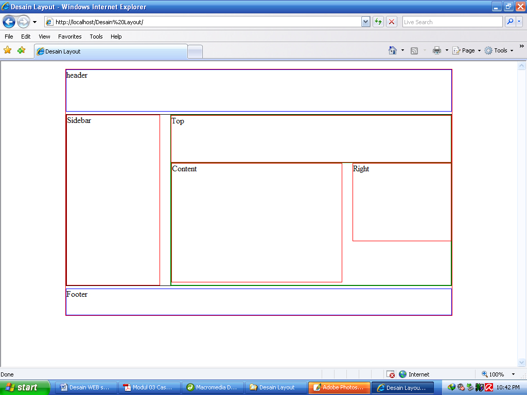 Detail Membuat Desain Web Sederhana Nomer 3
