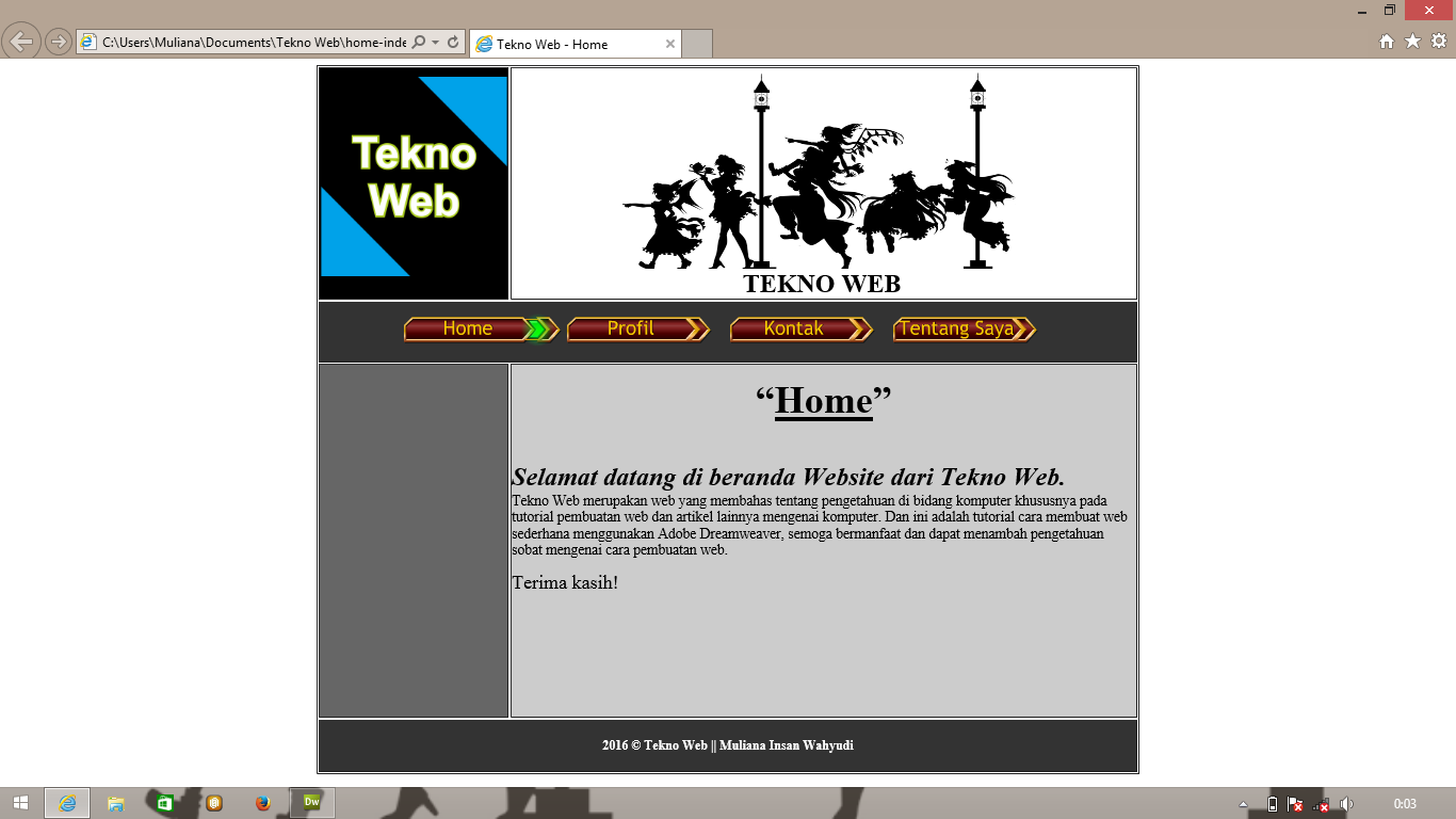 Detail Membuat Desain Web Sederhana Nomer 35