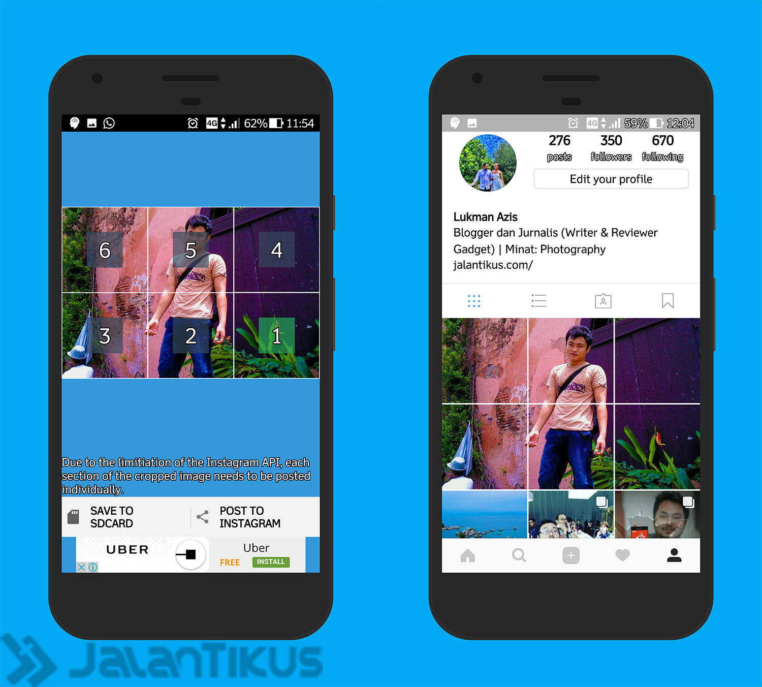 Detail Membuat Foto Terpotong Di Instagram Nomer 2
