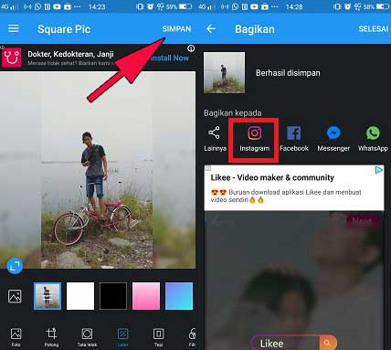 Detail Membuat Foto Terpotong Di Instagram Nomer 32