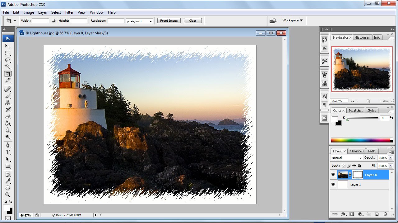 Detail Membuat Frame Gambar Di Photoshop Nomer 3