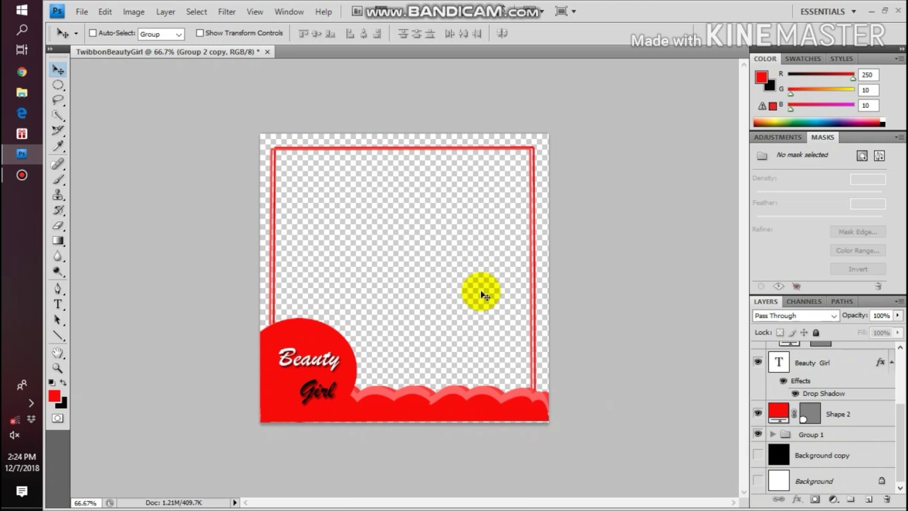 Detail Membuat Frame Gambar Di Photoshop Nomer 7