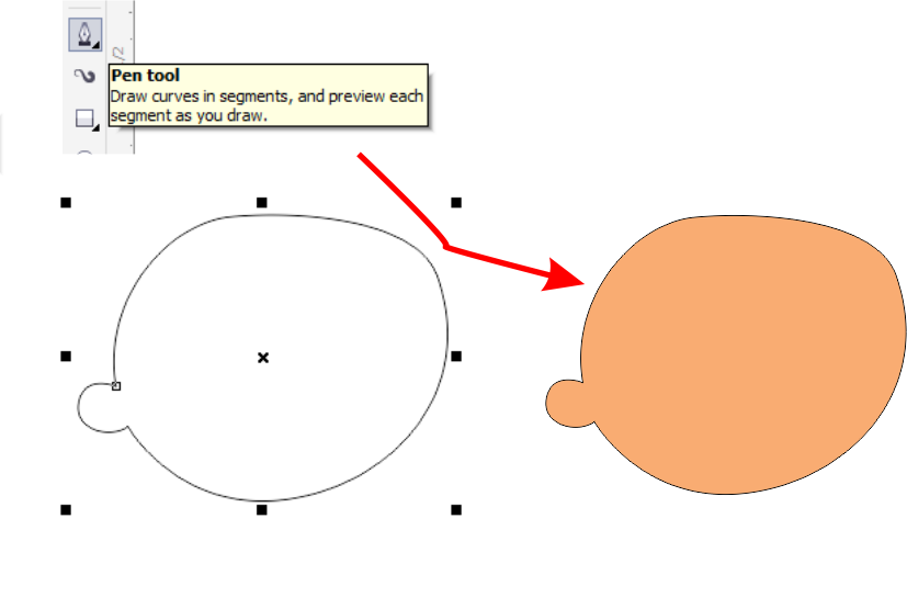 Detail Membuat Gambar Animasi Anak Dengan Corel Draw Nomer 13