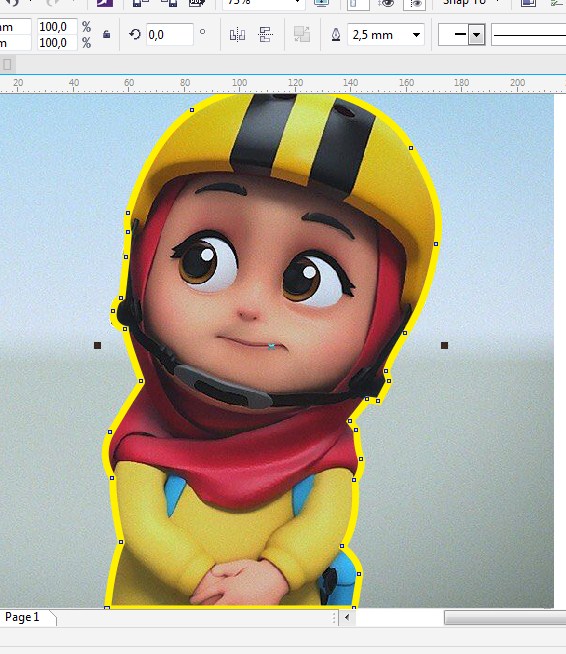 Detail Membuat Gambar Animasi Anak Dengan Corel Draw Nomer 32