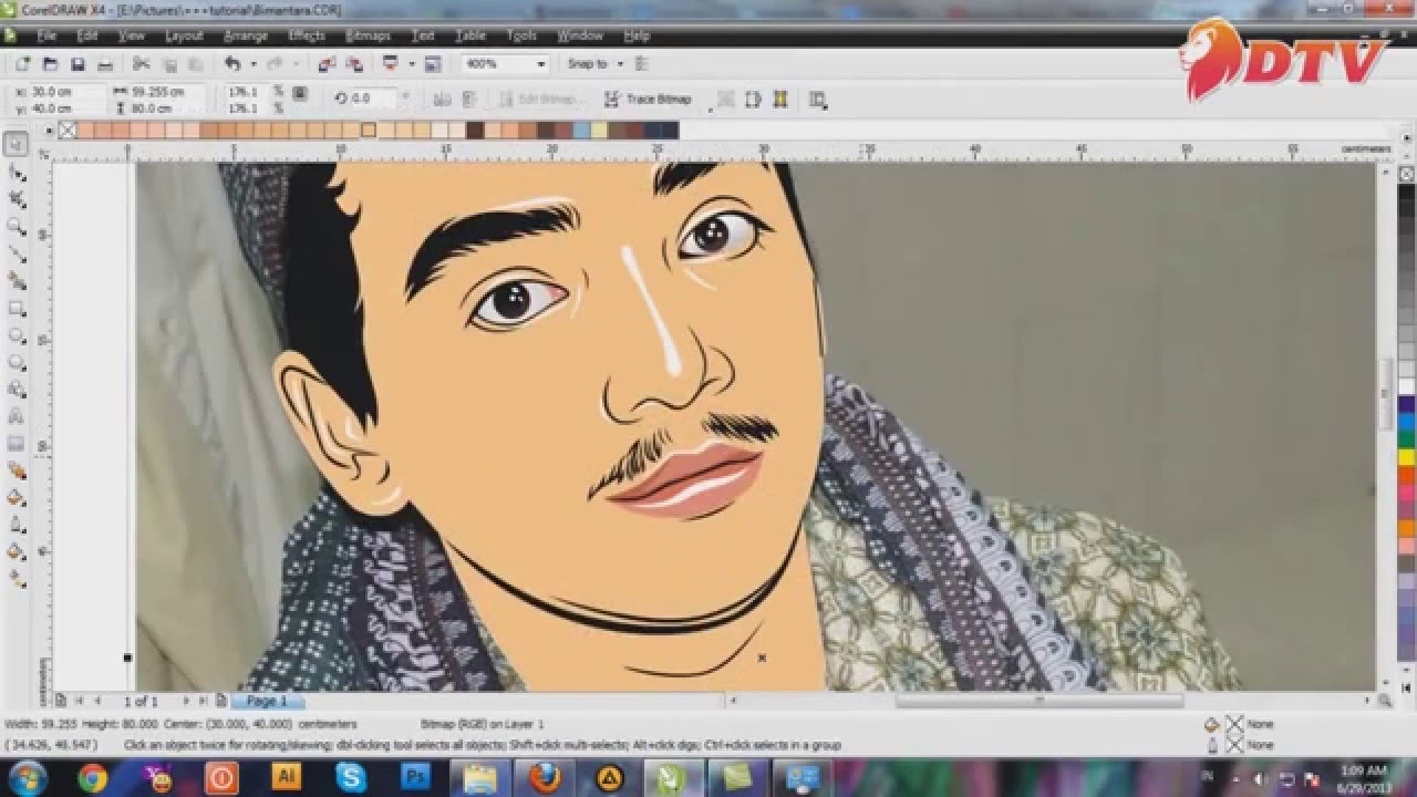 Detail Membuat Gambar Animasi Anak Dengan Corel Draw Nomer 33