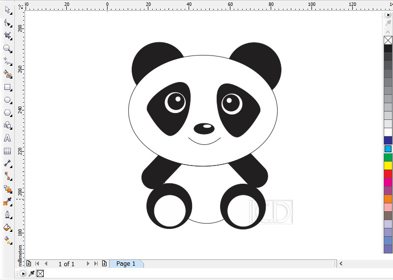 Detail Membuat Gambar Animasi Anak Dengan Corel Draw Nomer 7