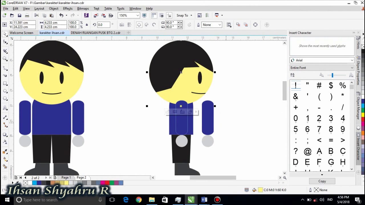 Detail Membuat Gambar Animasi Dengan Corel Draw Nomer 5