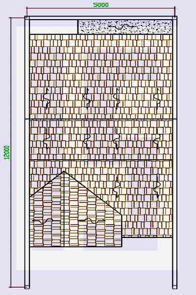 Detail Membuat Gambar Atap Seng Pada Autocad Nomer 6