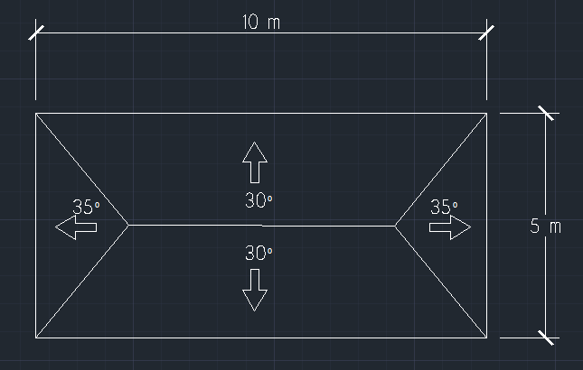 Detail Membuat Gambar Atap Seng Pada Autocad Nomer 16