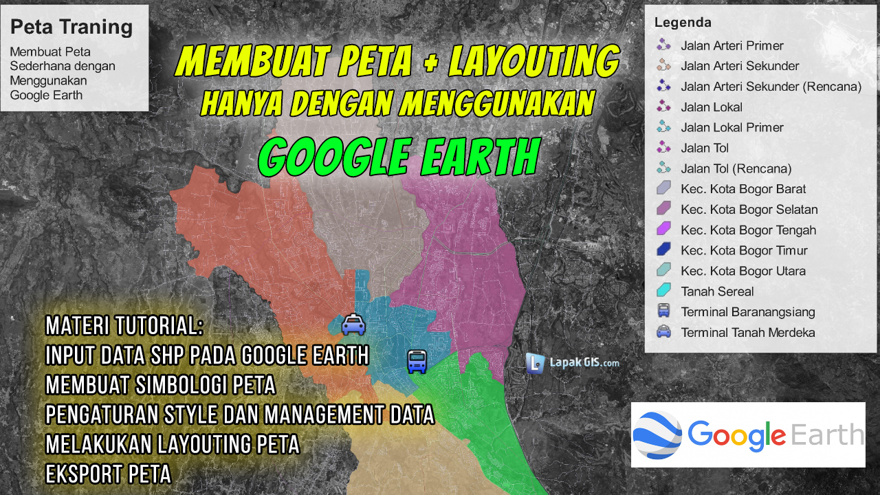 Detail Membuat Gambar Dari Google Earth Ke Autocad Nomer 37