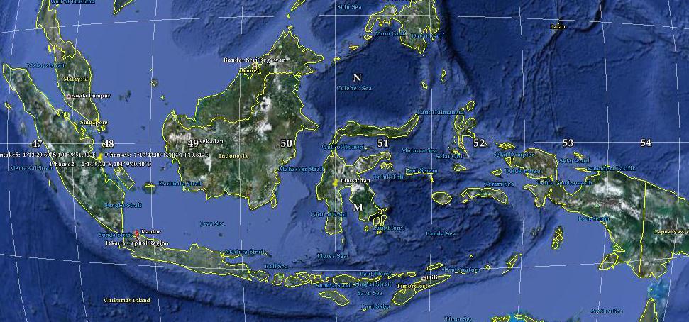 Detail Membuat Gambar Dari Google Earth Ke Autocad Nomer 39